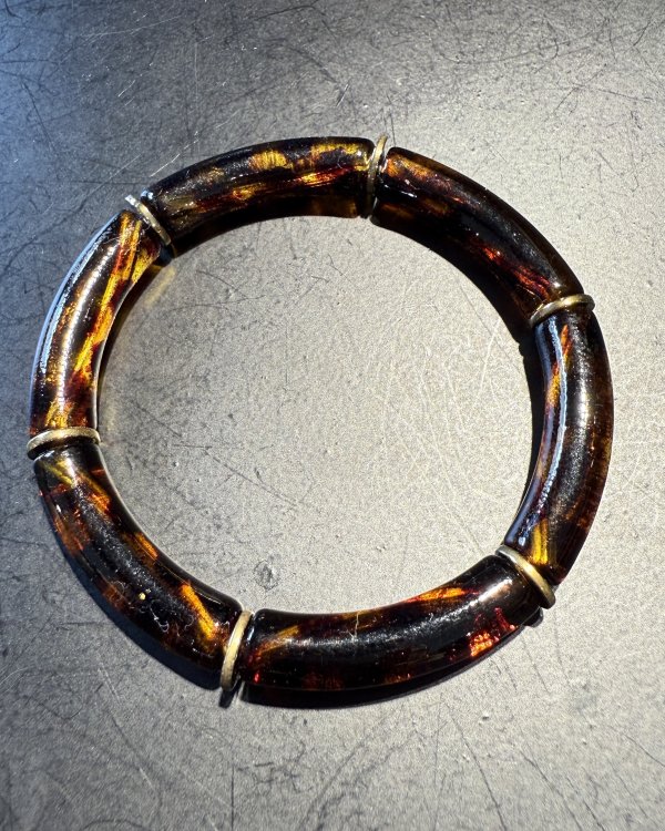Bracelet Mila / Léopard foncé