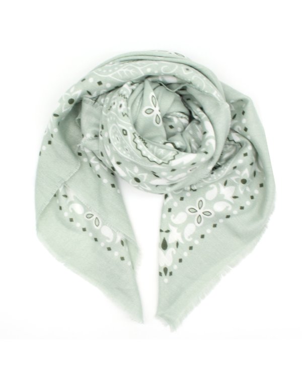 Chéche bandana /vert d'eau