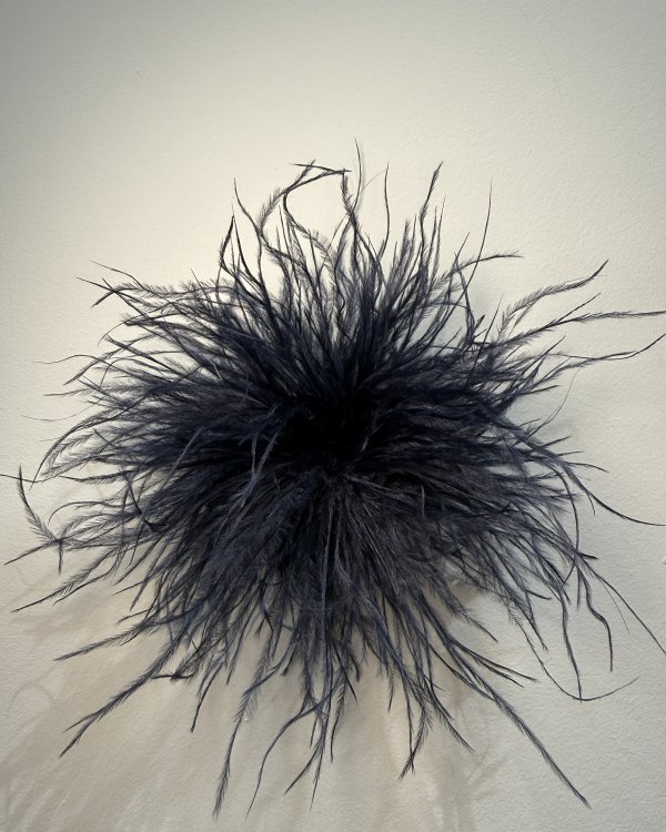 Broche - Plumes marines