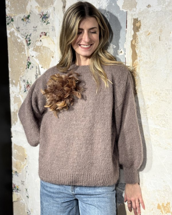 Pull Luis / taupe
