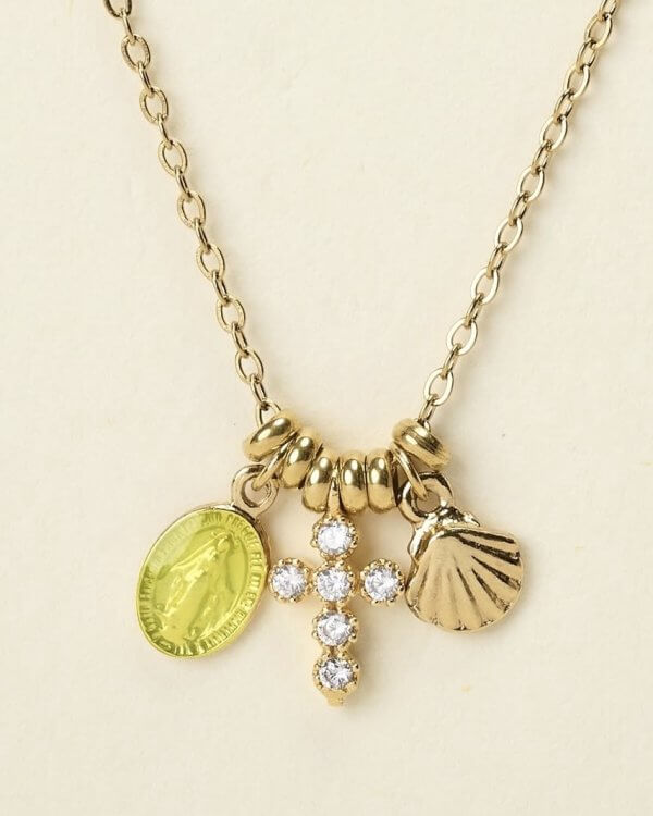 Collier Indi olive - By garance