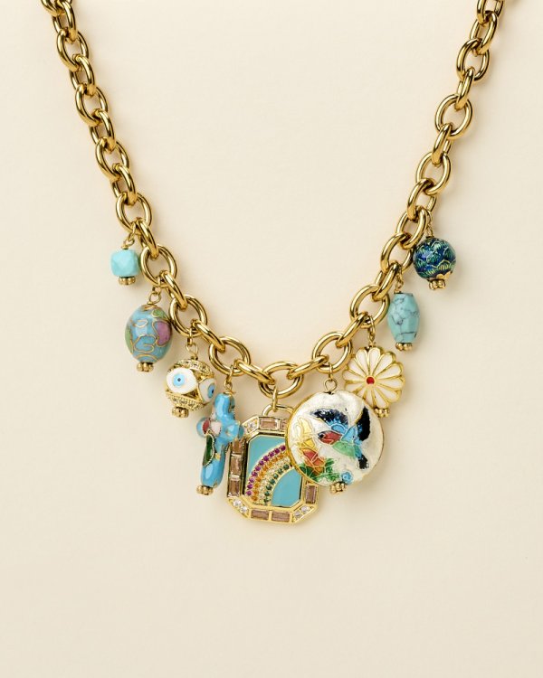 Collier Javi turquoise - By garance