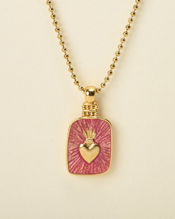 Collier Inez fushia - By garance