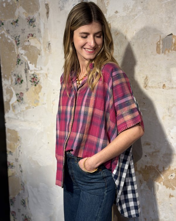 Chemise Béatrice / fushia
