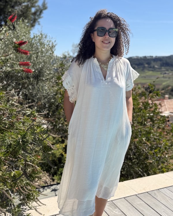Robe Galia / écru