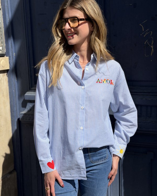 Chemise Marion - bleu