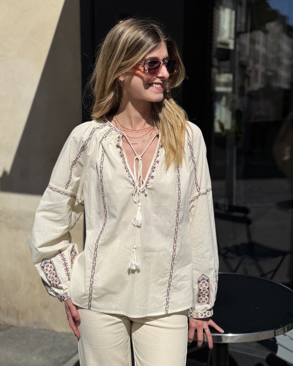 Blouse rita - écru