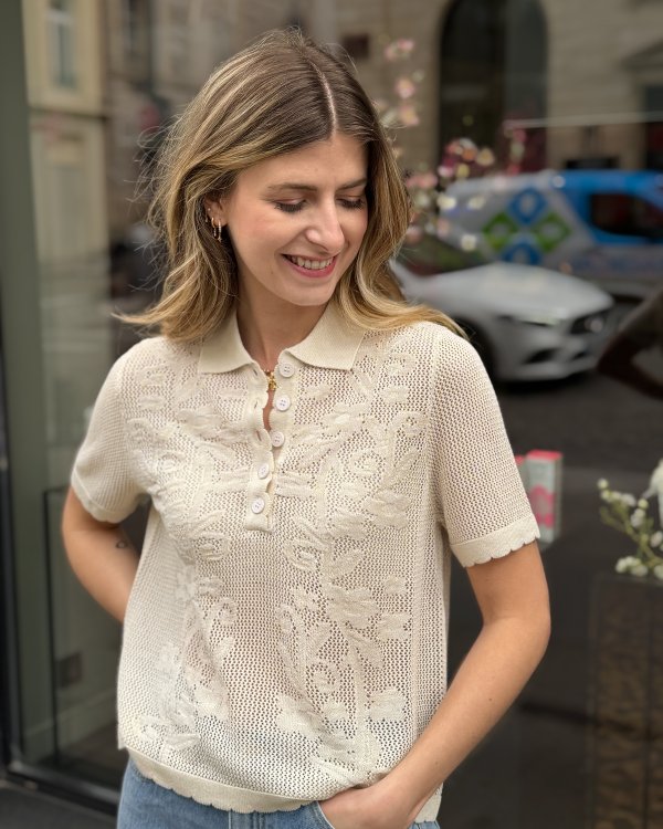 Polo Nalexia / écru