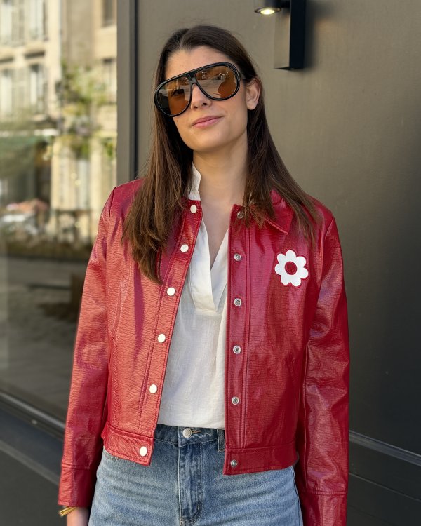 Blouson Kouros / rouge