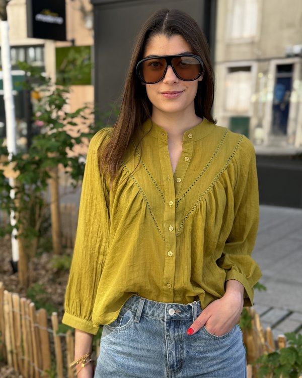 Blouse Viviane / olive