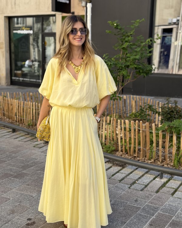 Jupe Vicky / jaune