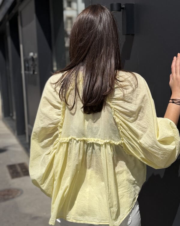 Blouse Hana / jaune
