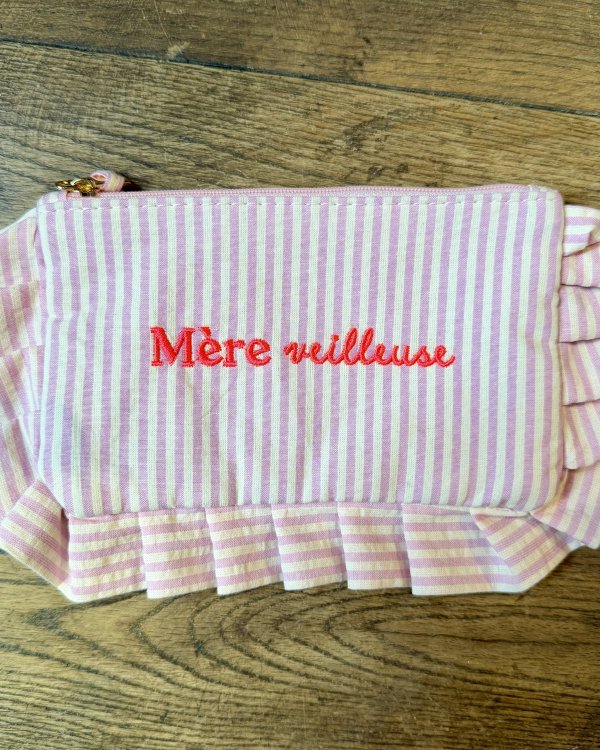 Pochette froufrou / mère veilleuse