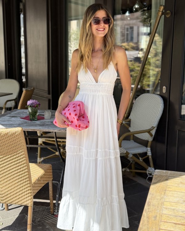 Robe Maeline / blanche