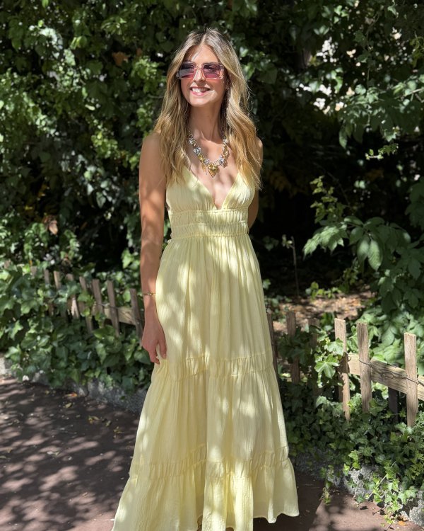 Robe Maeline / jaune