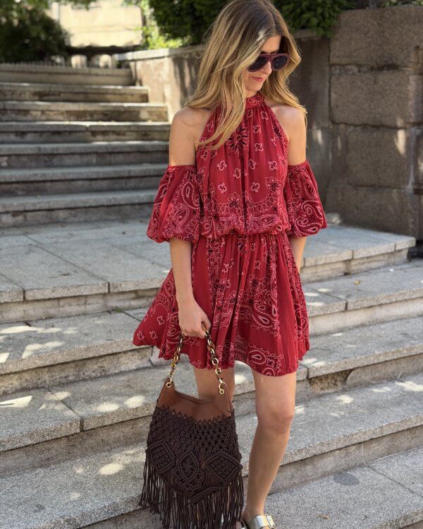 Robe Sola - Bordeaux