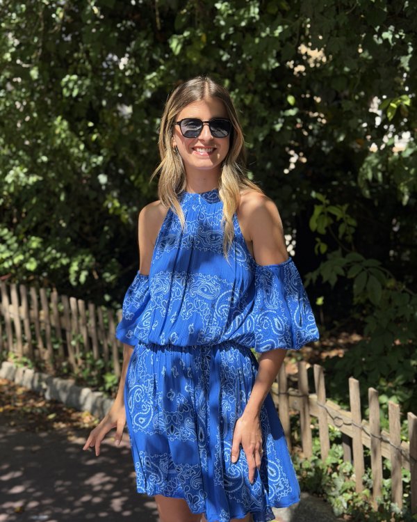 Robe Sola - Bleu