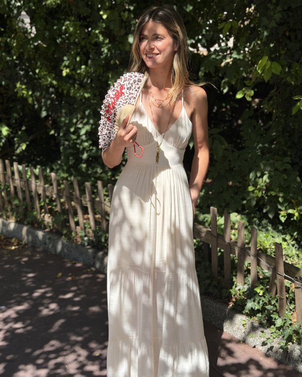 Robe Garance - Ecru