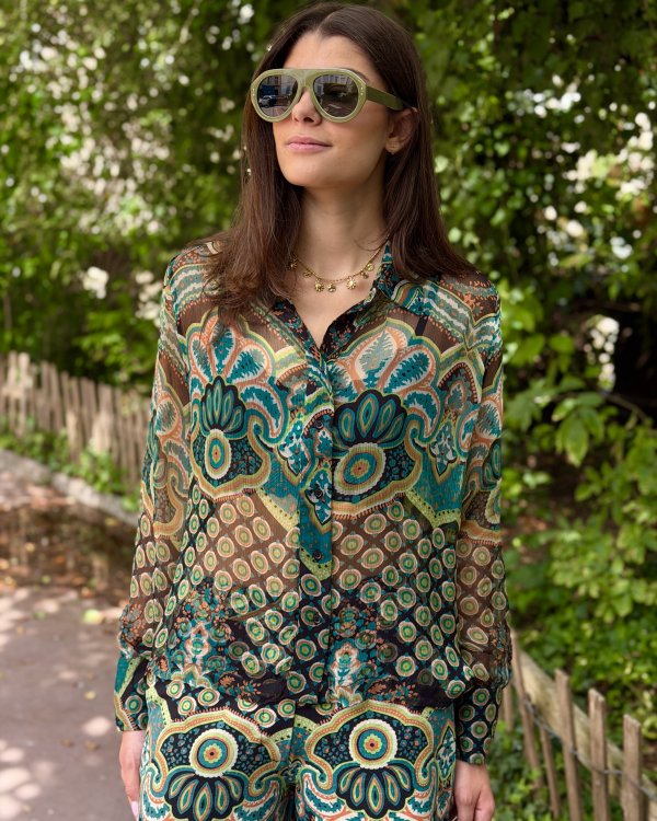 Chemise Sarila / vert