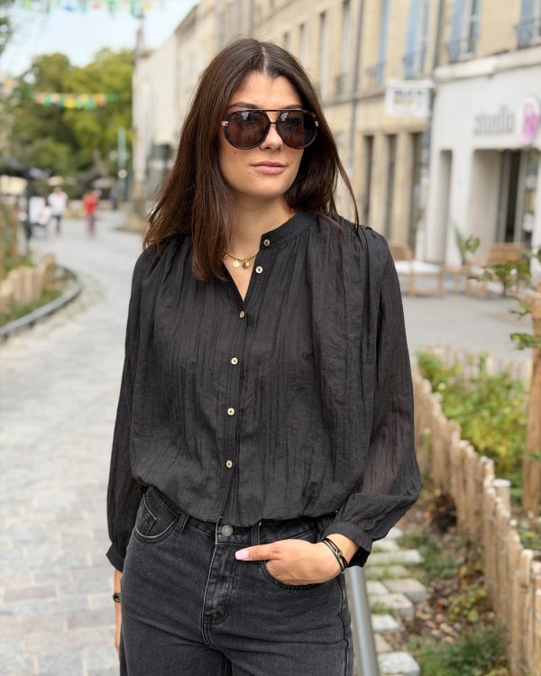 Blouse Sixtine / noir