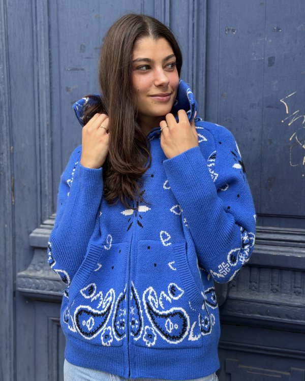 Gilet bandana / bleu