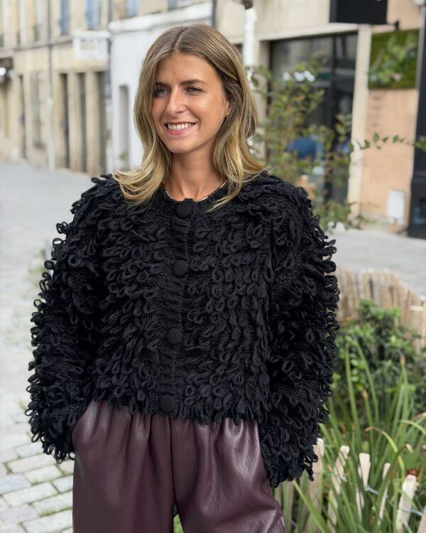 Gilet Tess / noir