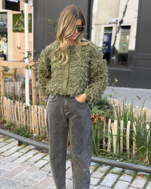 Jeans Pigriffe strass