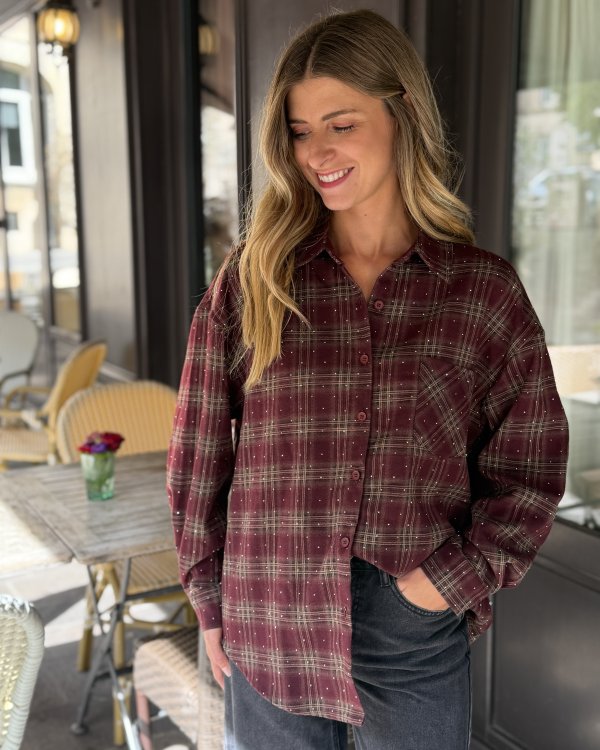 Chemise June avec strass