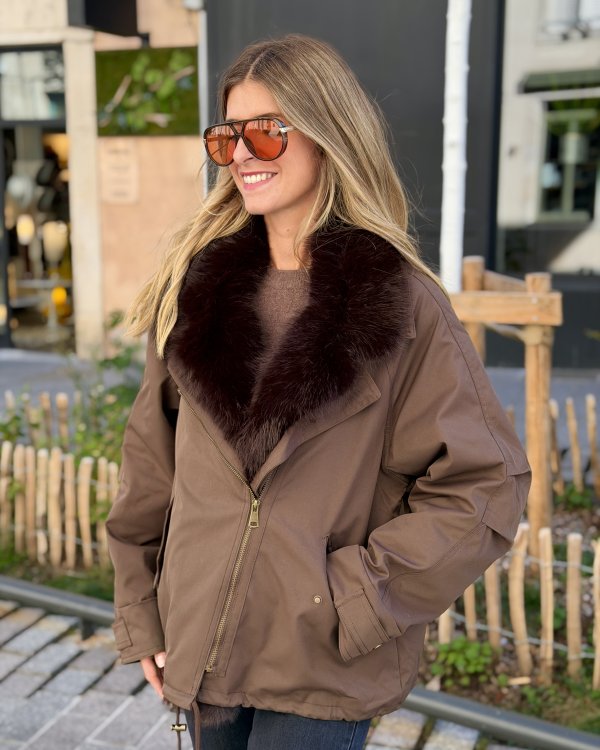 Veste Thelma / choco