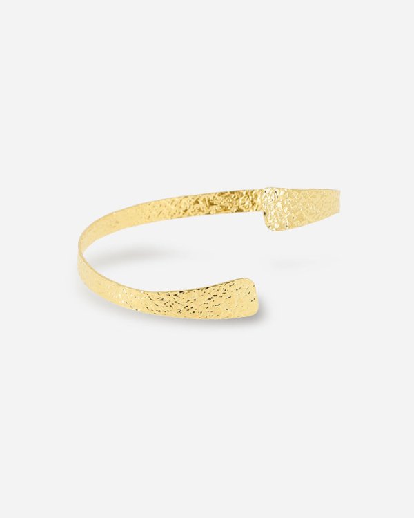 Bracelet Jonc ZAG Alya / Acier doré