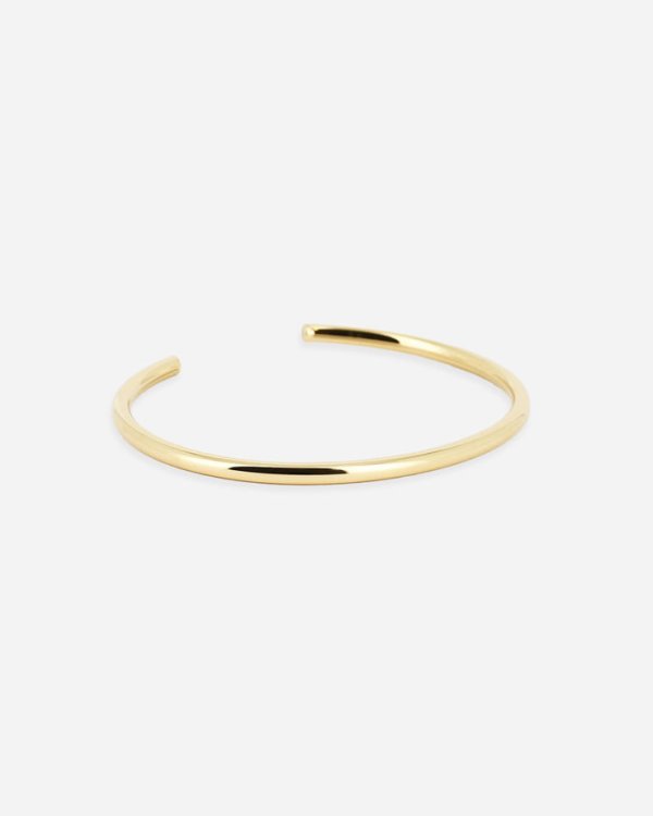 Bracelet Jonc ZAG San / Acier doré