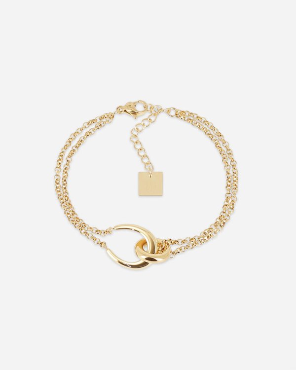 Bracelet ZAG Felik / Acier doré