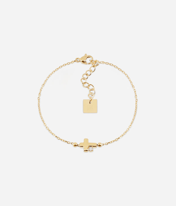 Bracelet ZAG Asmar / Acier doré