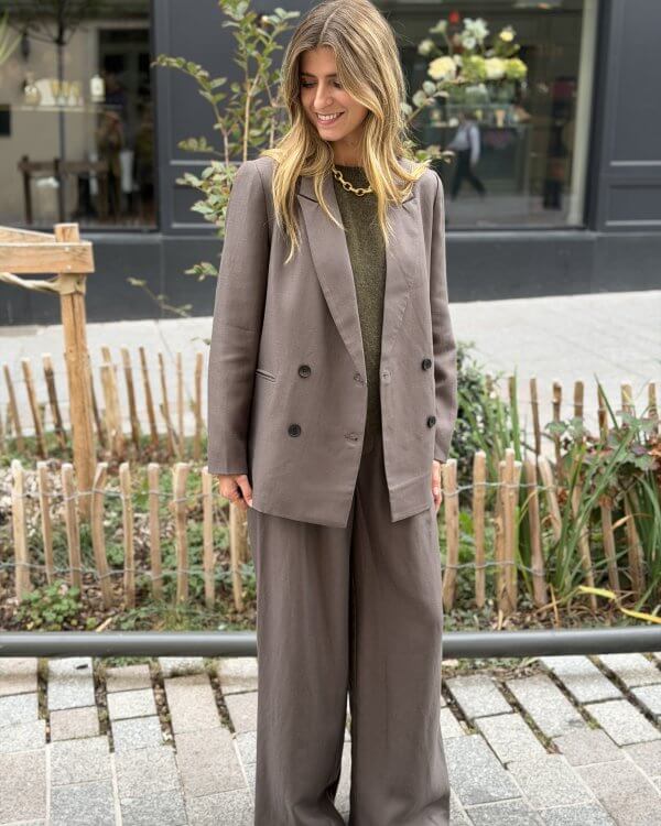 Pantalon Olga / kaki