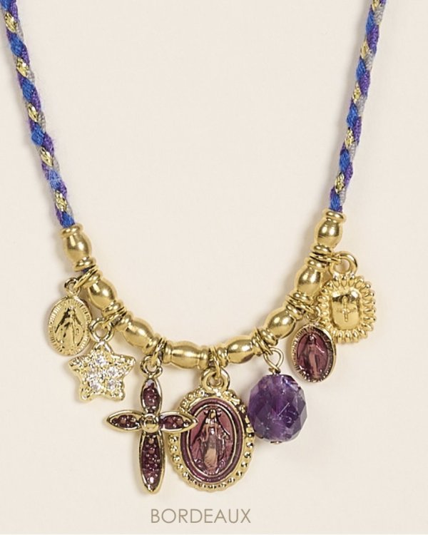 Collier Alba / violet