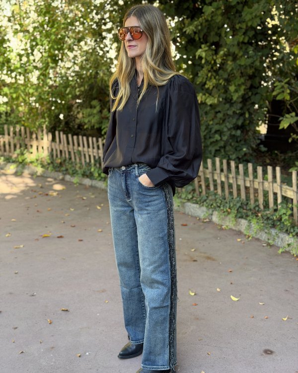 Jeans Céline / bleu