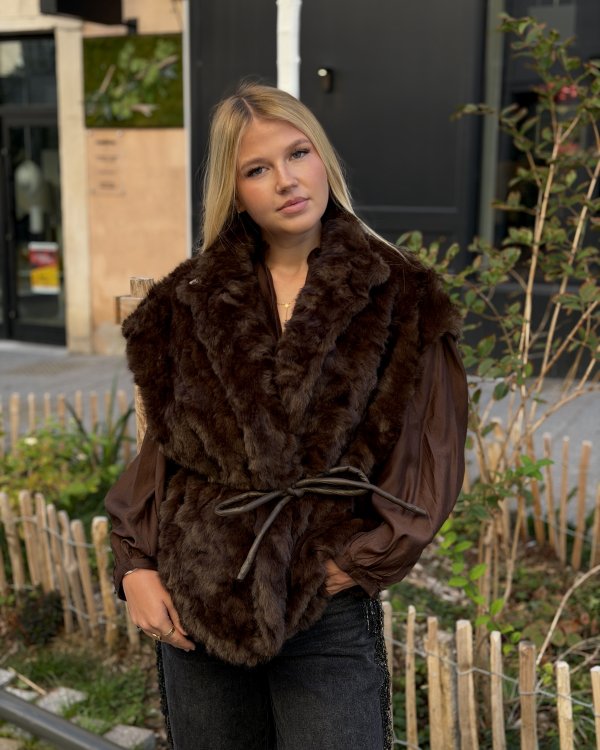 Veste Mila / choco
