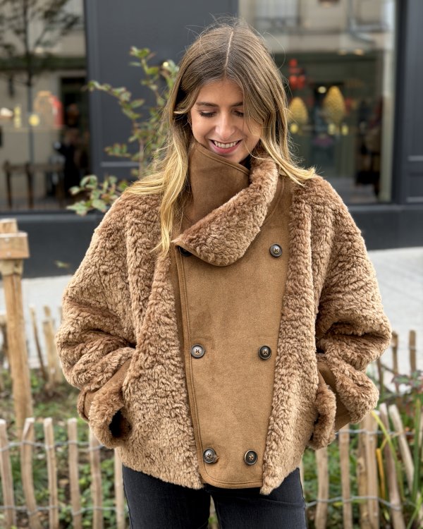 Veste réversible Aurore / Camel