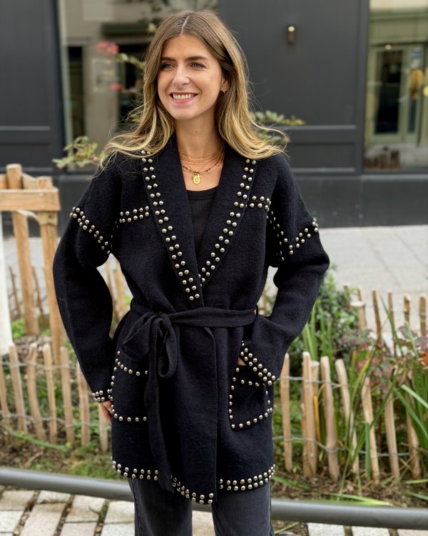 Gilet Selena / Noir